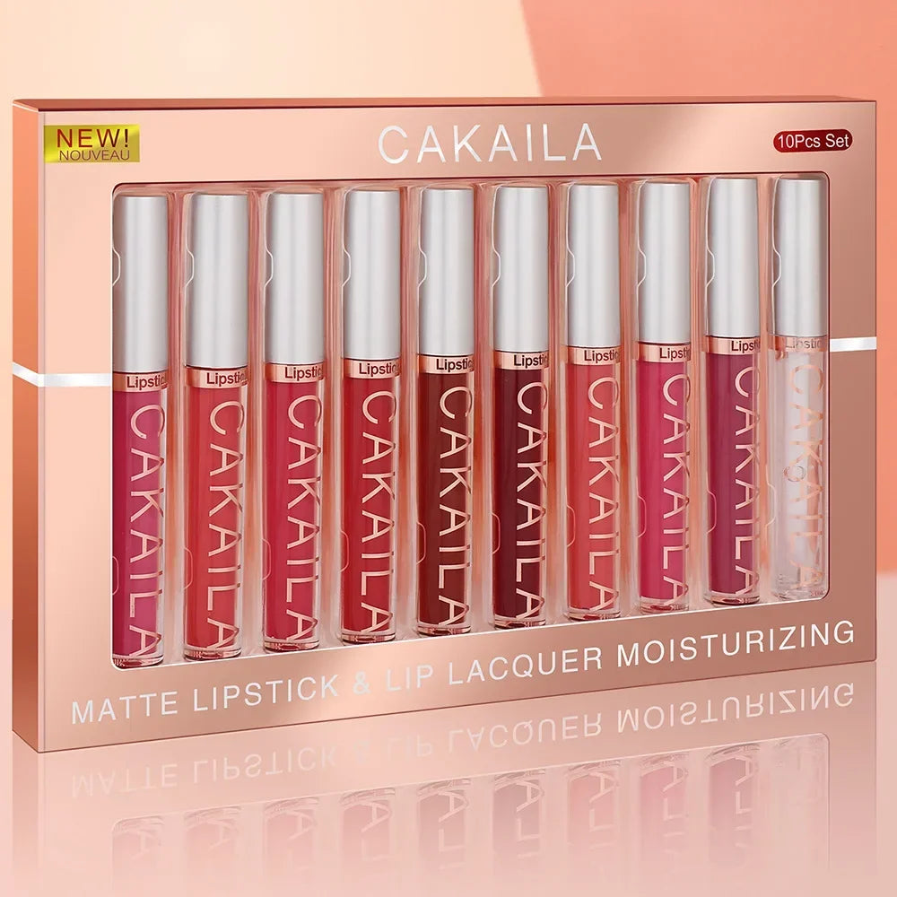 Waterproof Matte Lipstick Set