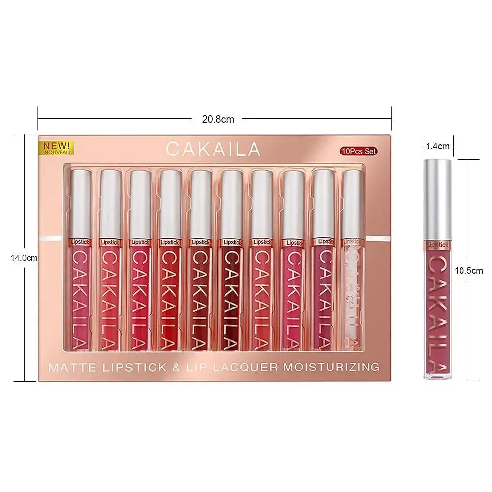 Waterproof Matte Lipstick Set