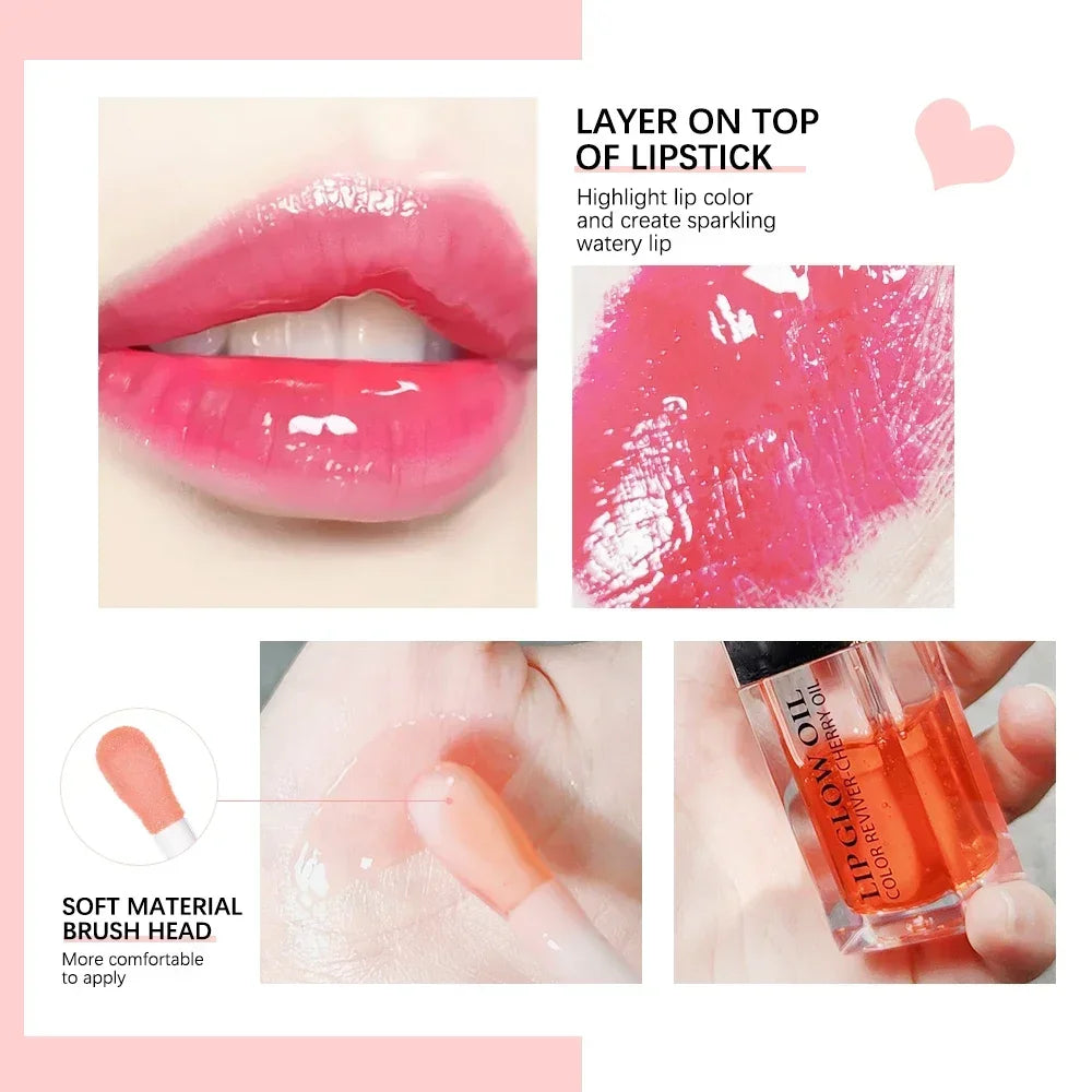 Clear Crystal Jelly Lip Gloss