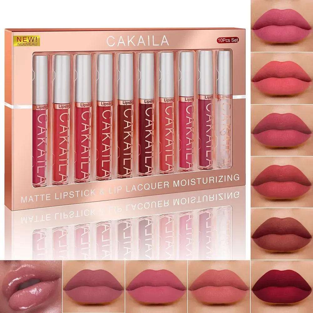 Waterproof Matte Lipstick Set