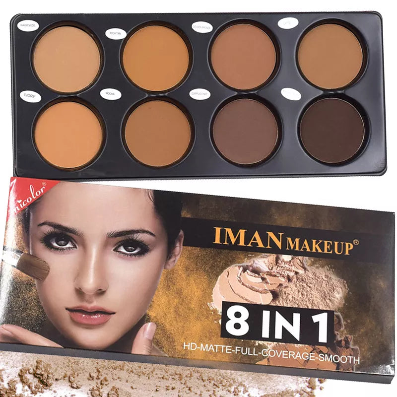 Matte Face Foundation Contour Palette