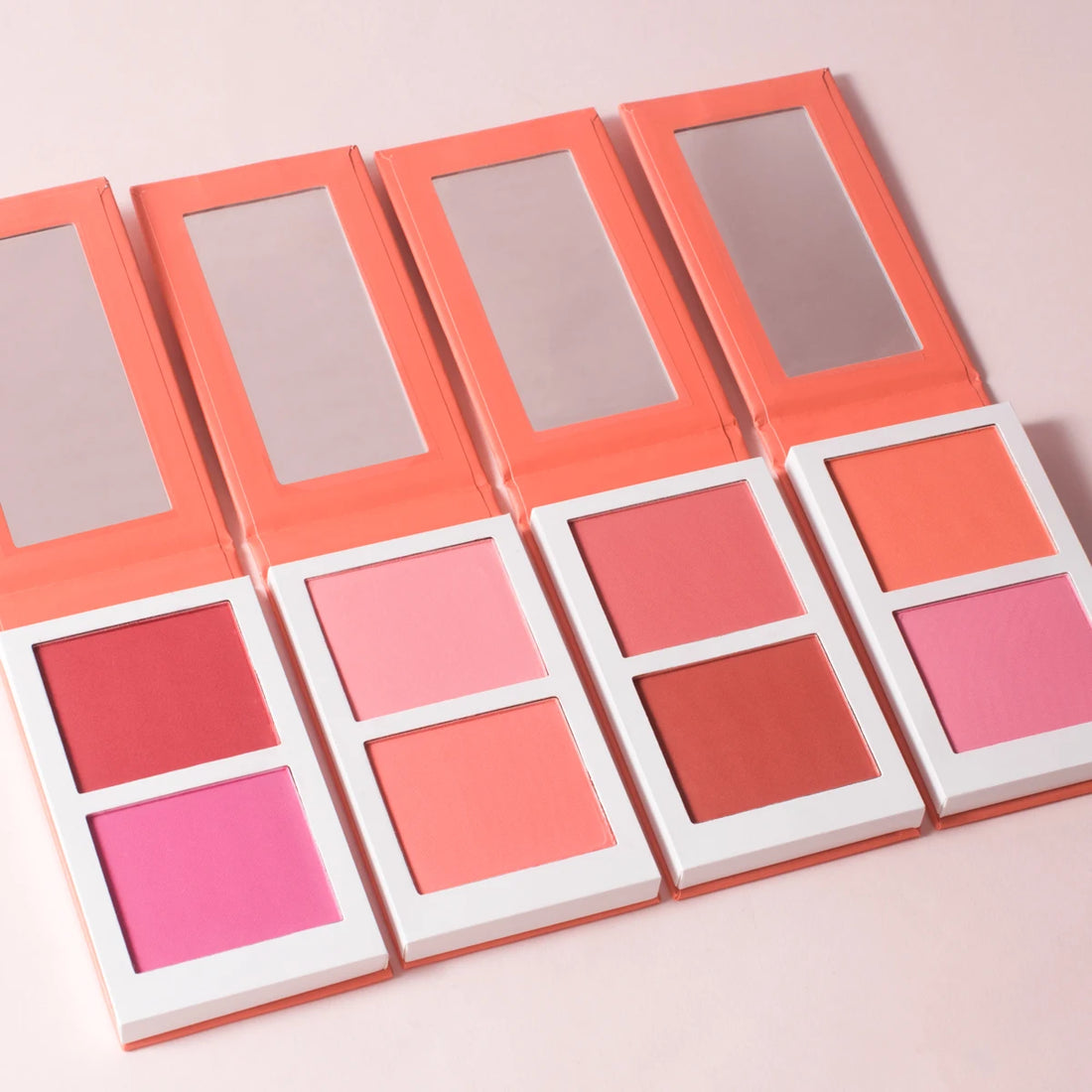 Matte Peach Powder Blush Palette