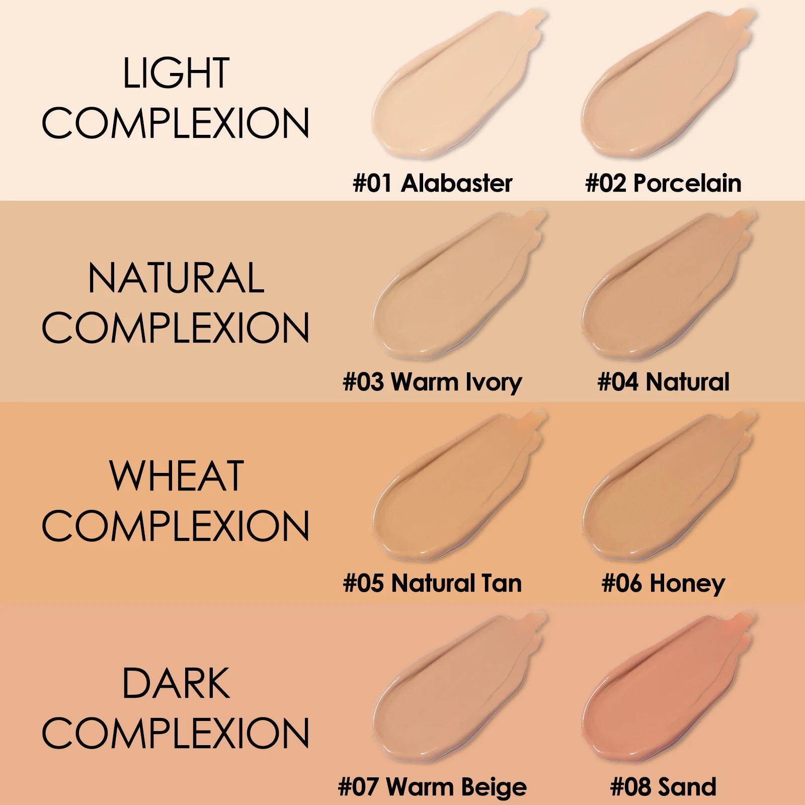 Waterproof Matte Face Liquid Foundation